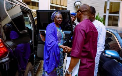 CYMS PRESENTED OGUN STATE DEPUTY GOVERNOR TO MINISTRY OF SPECIAL DUTIES.