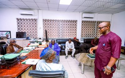 Perm Sec Ministry of Special Duties received Ogun Deputy Governor, Engr Noimot